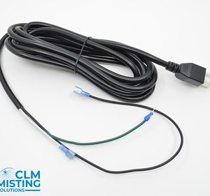 Power Cord - 120V 16/3 SJTW / Power Cord / 15ft / 5-15 / Open w/ 3Connectors