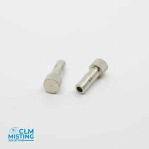 1/4" Slip Lock Plug, Nickel-plated Brass