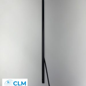 24" Riser Box - Alu Riser, 1/4 SL Connector, 1/4 PA12 BLK, 1/4 SL Tee, 45 Deg Adapt, SL Nozzle