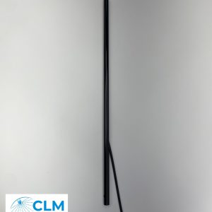 24" Riser Box - Alu Riser, 1/4 SL Connector, 1/4 PA12 BLK, 1/4 SL Tee, 45 Deg Adapt, SL Nozzle
