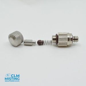 Slim Line Nozzle, Filter-less, Anti-drip, 0.3mm Orifice, 316SS/NPB