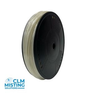 1/4" Nylon Tubing, PA 12, Translucent White, 500ft